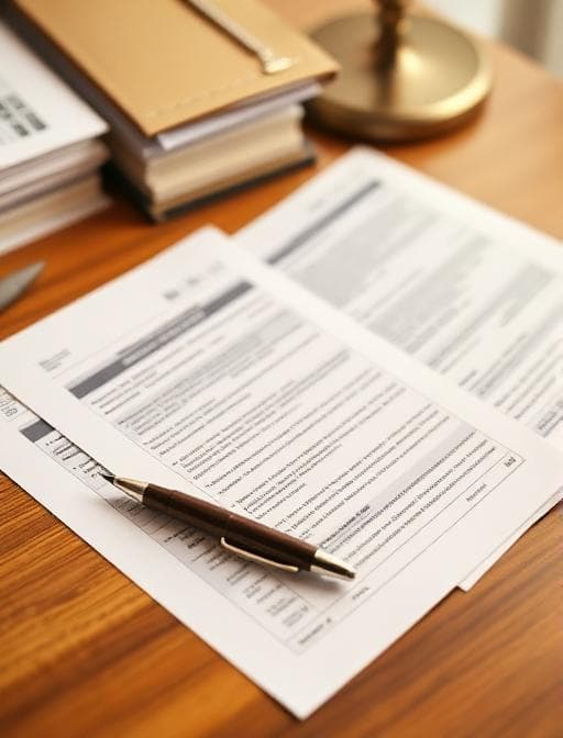 Cover for Important Documents Checklist